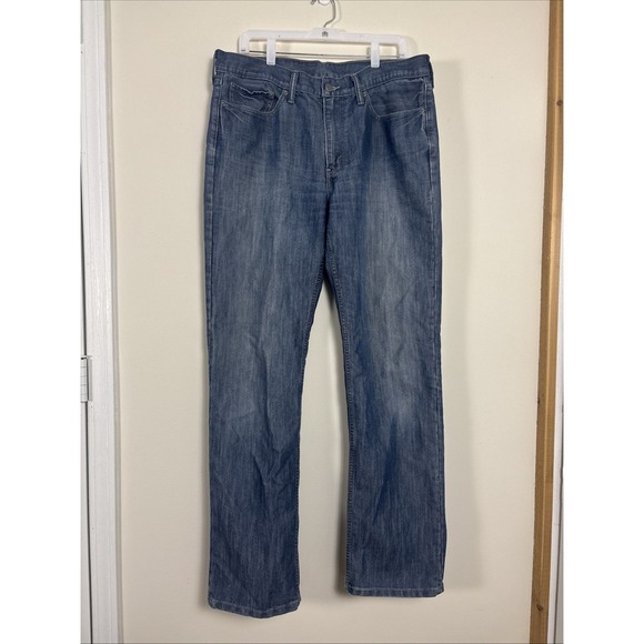 Levi's Other - Vintage Levis 514 Jeans Mens 36x34 Blue Slim Straight Fit Denim Pants y2k